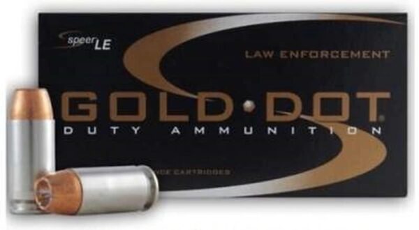45 Auto+P Speer LE Gold Dot 200 Grain, GDHP Ammo, 50 Round