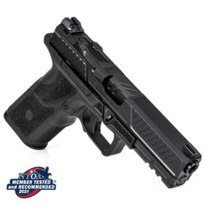 OZ9 COMBAT PISTOL, STANDARD BLACK SLIDE, BLACK BARREL, NIGHT SIGHTS