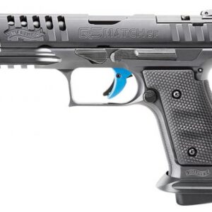 Walther Arms - Q5 Match SF Pro, 9mm, 5" Barrel, Fiber Optic Frt/Adj Rear Sights, Steel Frame, Black, 17rd