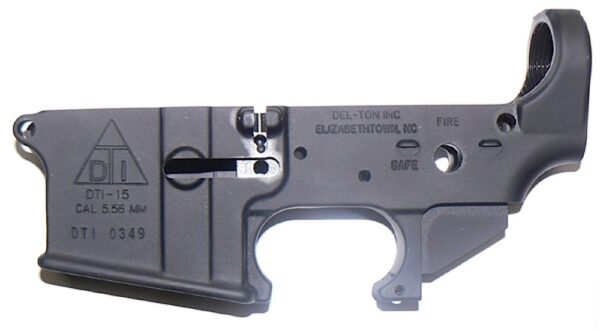 Del-Ton LR100 AR-15 Mil-Spec Stripped Lower Receiver