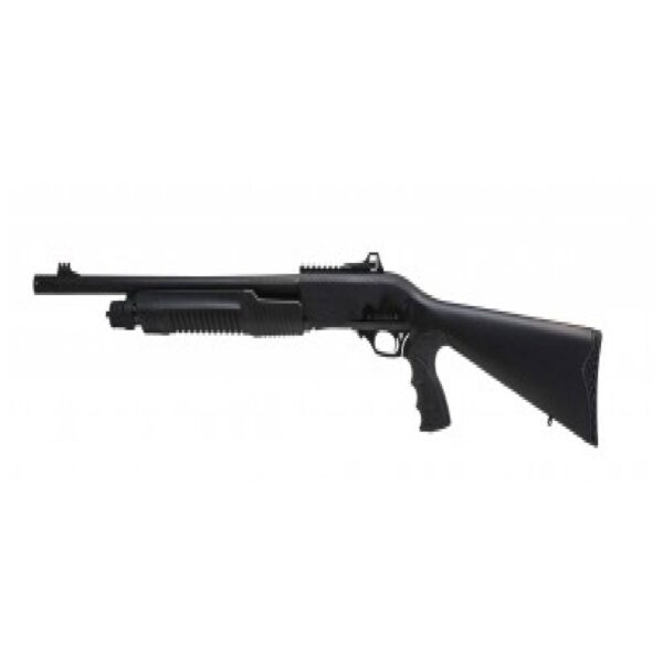 ASI PUMP ACTION PASIMAX 12GA 18.5 BLK 4+1