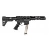 ATI MiIsport 9mm AR15 Pistol 5.5" Barrel, W/ FlashCan MLOK Forend & Blade Brace ATIG15MSP9ML7