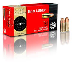 Ruag Geco 9mm 124gr, Full Metal Jacket, 50rd Box, 20 Box/Case