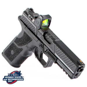 Z9 COMBAT PISTOL, BLACK SLIDE AND BARREL, WITH TRIJICON RM06 OPTIC
